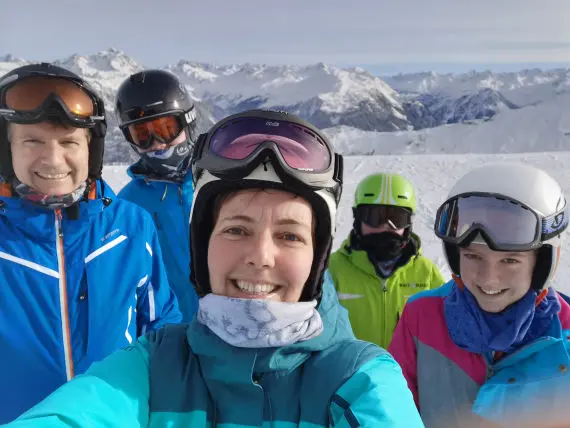 Skitag in der Silvretta Montafon