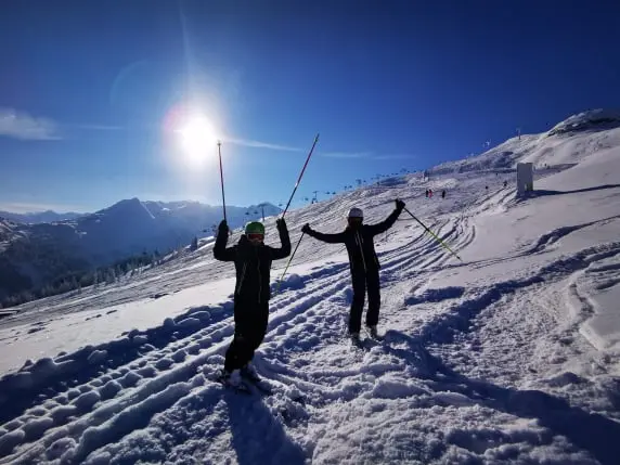 Skifahren in der Silvretta Montafon