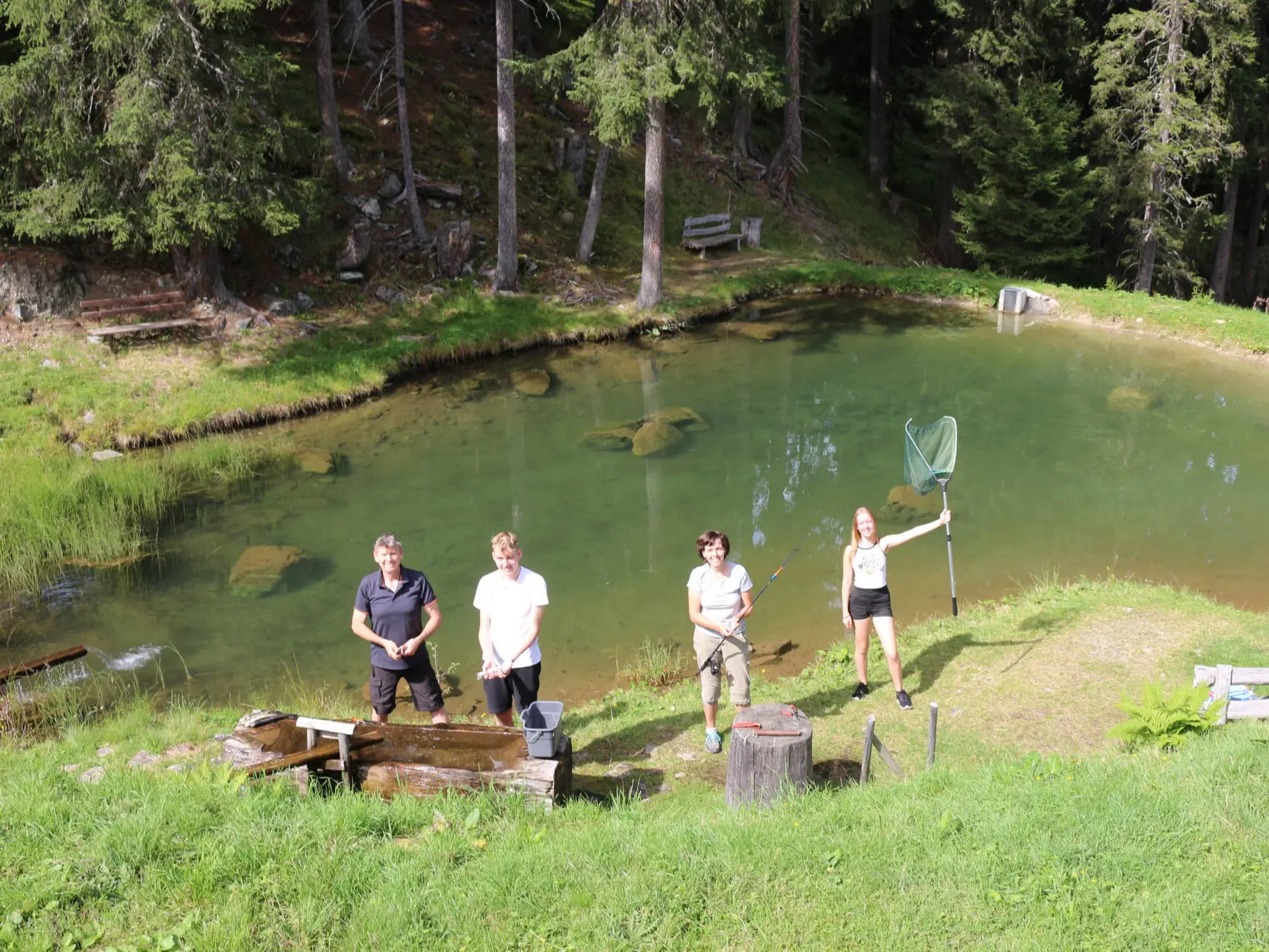 Wiegensee Silvretta, Partenen